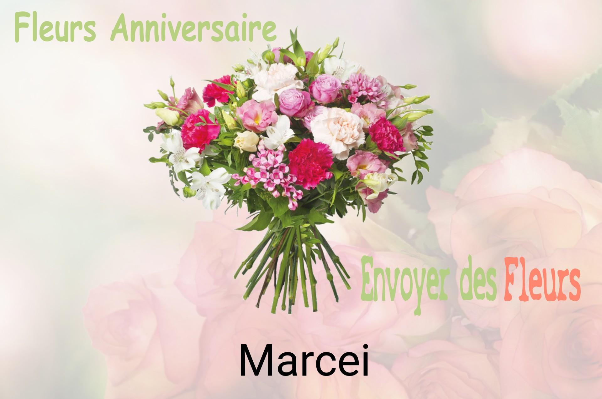 Bouquet de fleurs d’anniversaire livré à Marcei